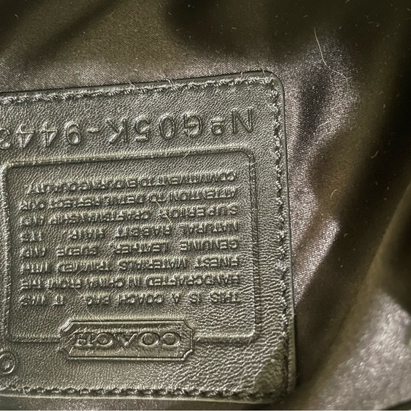 Authentic Coach Purse With Rabbit Fur - Picture 5 of 12